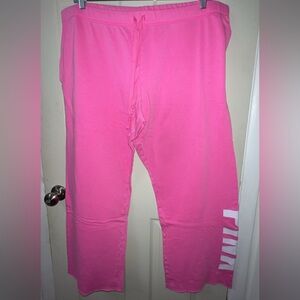 PINK Straight Leg Sweatpants